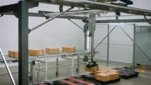 AmbiStack stacking to pallets autonomously